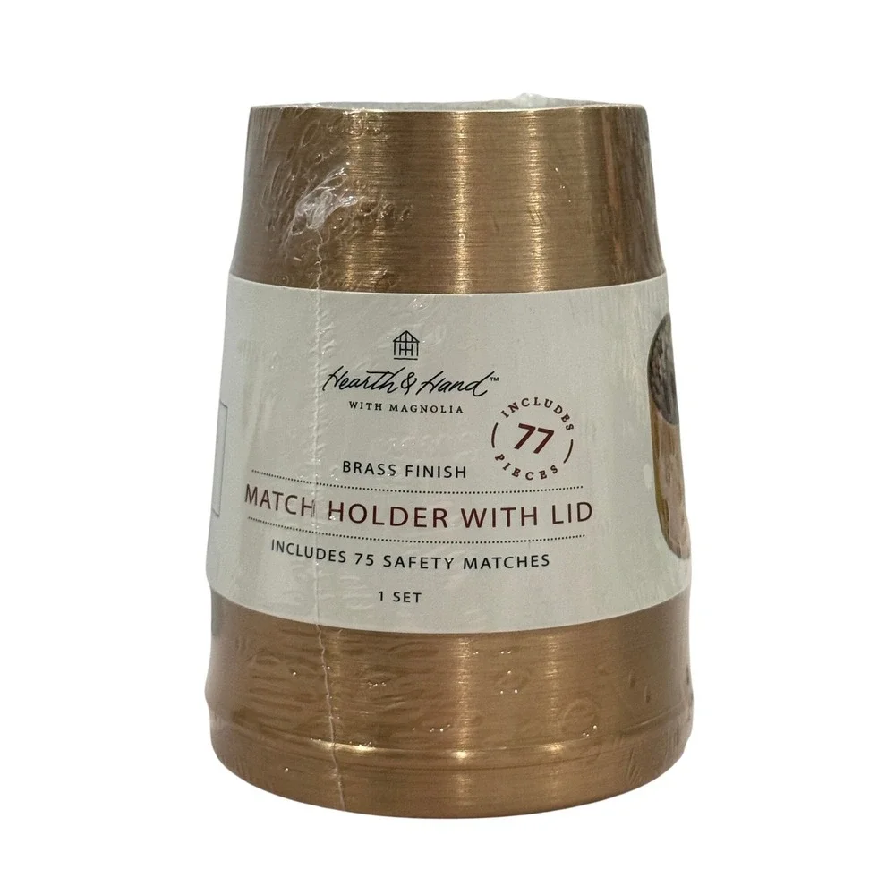 Brass Match Holder - Hearth & Hand Magnolia, Target